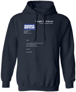 Dwight K Schrute Dunder Mifflin Paper Company T Shirts 7
