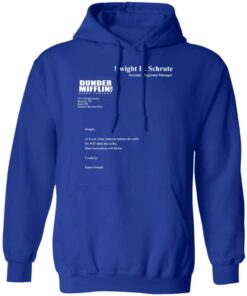 Dwight K Schrute Dunder Mifflin Paper Company T Shirts 9