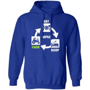 Eat Sleep Farm Repeat Farming T Shirts 9