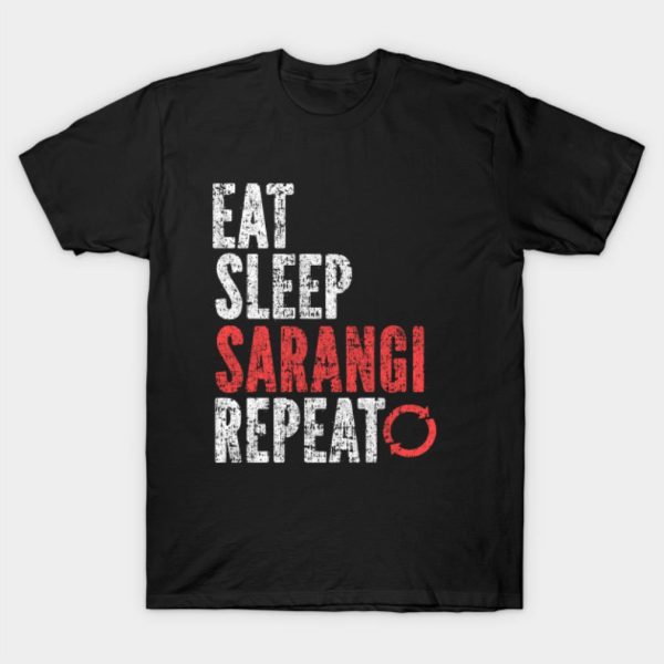 Eat sleep sarangi repeat Halloween T-shirt