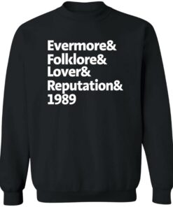 Ever More Folklore Music Album Graphic Fan T Shirts Hoodies Sweater 11