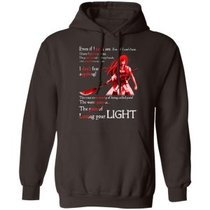 Fairy Tail Erza Scarlet Kimono Even If I Cant See Even If I Cant Bear T Shirts Hoodies Sweater 4