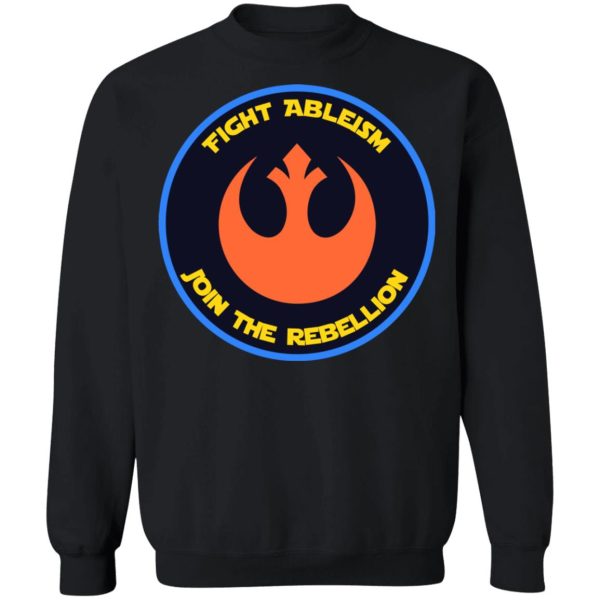 Fight Ableism Join The Rebellion T-Shirts, Hoodies, Sweater