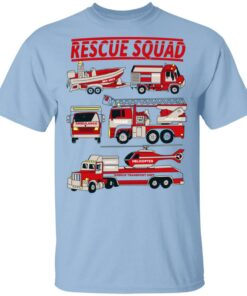 Fire Truck Rescue Squad T Shirts Hoodies Sweater 1