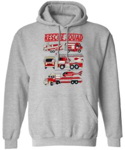 Fire Truck Rescue Squad T Shirts Hoodies Sweater 2