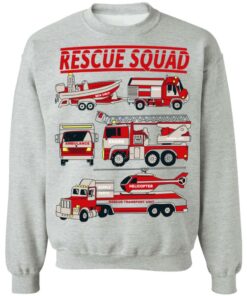 Fire Truck Rescue Squad T Shirts Hoodies Sweater 5