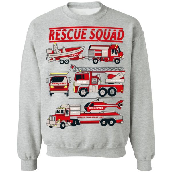 Fire Truck Rescue Squad T-Shirts, Hoodies, Sweater