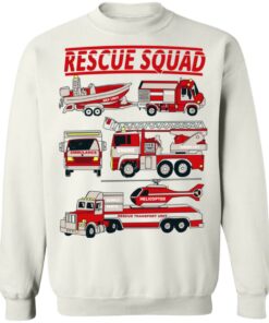 Fire Truck Rescue Squad T Shirts Hoodies Sweater 6