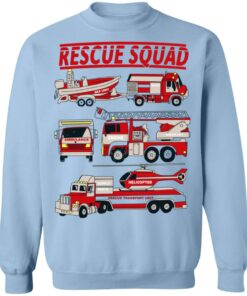Fire Truck Rescue Squad T Shirts Hoodies Sweater 7