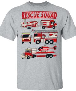 Fire Truck Rescue Squad T Shirts Hoodies Sweater 9