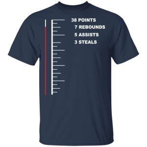 Flugame 38 Points 7 Rebounds 5 Assists 3 Steals T Shirts 11