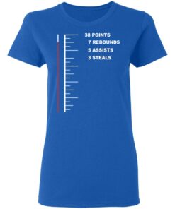 Flugame 38 Points 7 Rebounds 5 Assists 3 Steals T-Shirts 7 Flugame 38 Points 7 Rebounds 5 Assists 3 Steals T Shirts 4