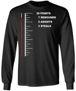Flugame 38 Points 7 Rebounds 5 Assists 3 Steals T-Shirts 8 Flugame 38 Points 7 Rebounds 5 Assists 3 Steals T Shirts 5