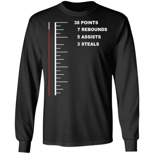 Flugame 38 Points 7 Rebounds 5 Assists 3 Steals T-Shirts