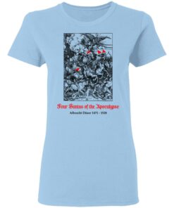 Four Santas Of The Apocalypse Albrecht D�rer 1471 1528 T-Shirts, Hoodies, Sweater 1 Four Santas Of The Apocalypse Albrecht Drer 1471 1528 T Shirts Hoodies Sweater 10