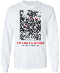Four Santas Of The Apocalypse Albrecht D�rer 1471 1528 T-Shirts, Hoodies, Sweater 5 Four Santas Of The Apocalypse Albrecht Drer 1471 1528 T Shirts Hoodies Sweater 3