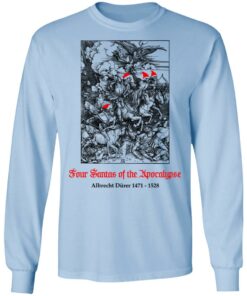 Four Santas Of The Apocalypse Albrecht D�rer 1471 1528 T-Shirts, Hoodies, Sweater 6 Four Santas Of The Apocalypse Albrecht Drer 1471 1528 T Shirts Hoodies Sweater 4