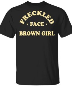 Freckled Face Brown Girl Shirt 1