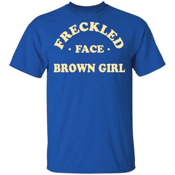 Freckled Face Brown Girl Shirt