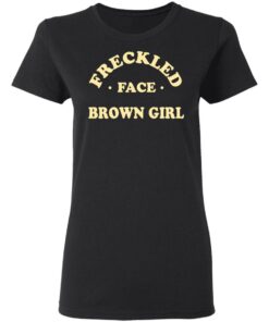 Freckled Face Brown Girl Shirt 13