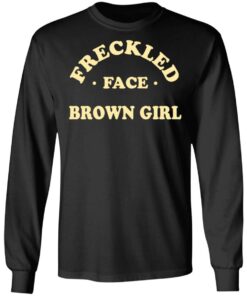 Freckled Face Brown Girl Shirt 5