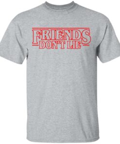 Friends Dont Lie Stranger Things Shirt 9