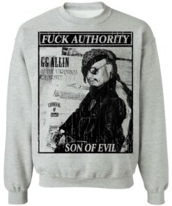 Fuck Authority Son Of Evil T Shirts Hoodies Sweatshirt 5