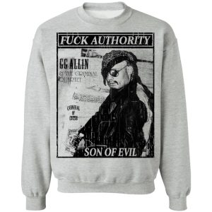 Fuck Authority Son Of Evil T Shirts Hoodies Sweatshirt 5