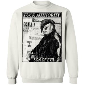 Fuck Authority Son Of Evil T Shirts Hoodies Sweatshirt 6