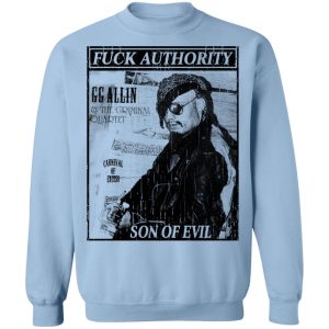 Fuck Authority Son Of Evil T Shirts Hoodies Sweatshirt 7