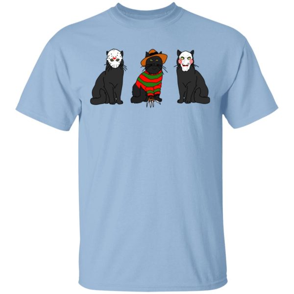 Funny Cat Shirt Parody Horror Movie Shirt Black Cat Gifts Shirt