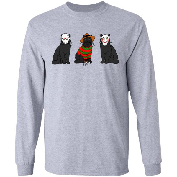 Funny Cat Shirt Parody Horror Movie Shirt Black Cat Gifts Shirt