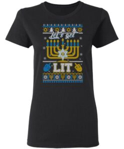 Funny Happy Hanukkah Chanukah Let’s Get Lit T-Shirts 4 Funny Happy Hanukkah Chanukah Let's Get Lit T Shirts 13