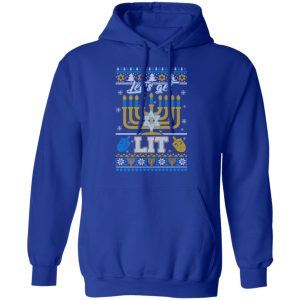 Funny Happy Hanukkah Chanukah Let's Get Lit T Shirts 9