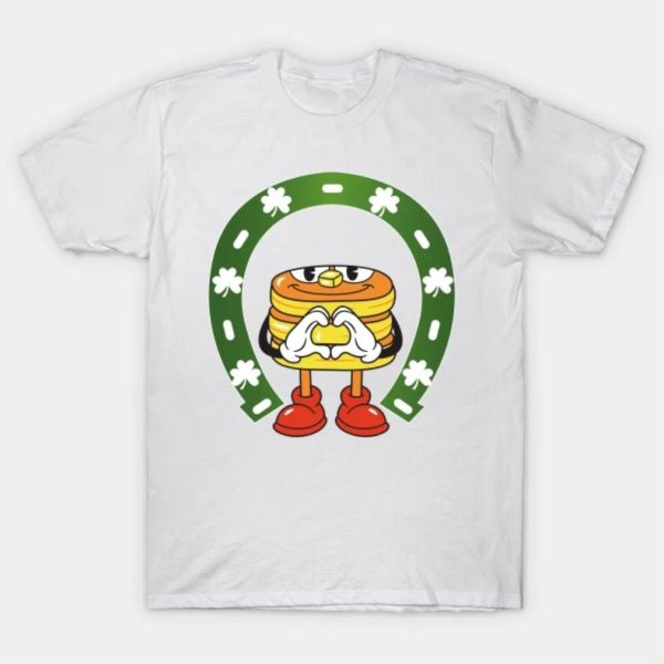 Funny pancake st Patricks day shirt