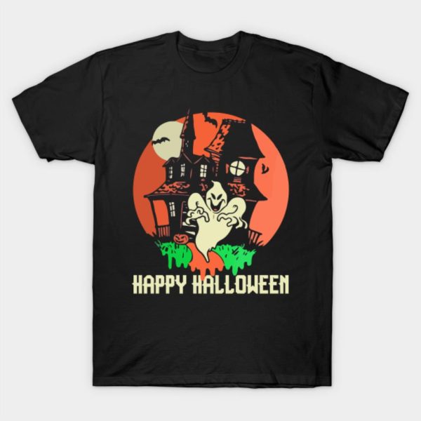 Ghost Happy Halloween T-shirt