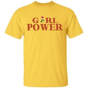 Girl Power Yellow T Shirts Hoodies Sweatshirt 5