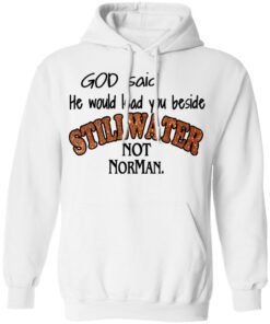 God Said He Would Lead You Beside Still Water Not Norman T Shirts 6