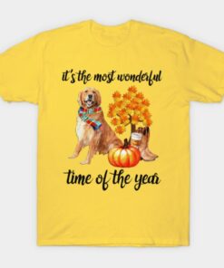 Golden its the most wonderful time of the year Halloween T shirt 1