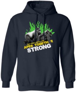 Gorilla Dian Fossey Gorilla Fund Apes Together Strong T Shirts Hoodies Sweater 3