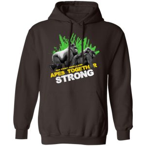 Gorilla Dian Fossey Gorilla Fund Apes Together Strong T Shirts Hoodies Sweater 4