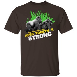 Gorilla Dian Fossey Gorilla Fund Apes Together Strong T Shirts Hoodies Sweater 8