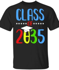 Grow With Me First Day Of School Class Of 2035 Youth T Shirts 1