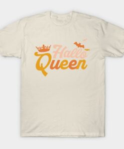 Hallo Queen Happy Halloween T shirt 1