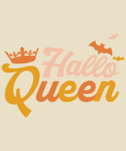 Hallo Queen Happy Halloween T-shirt 1 Hallo Queen Happy Halloween T shirt 2