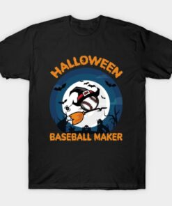 Halloween Baseball Maker T Shirt 1