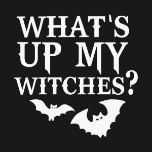 Halloween Bat whats up my witches t shirt 2