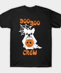 Halloween Boo Boo Crew Dog Pumpkin T shirt 1