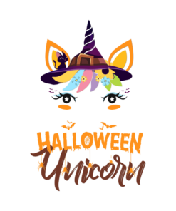 Halloween Costume Unicorn Witch T shirt 2