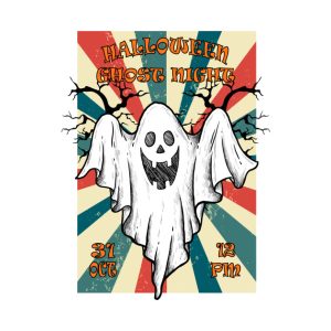 Halloween Ghost night T shirt 2